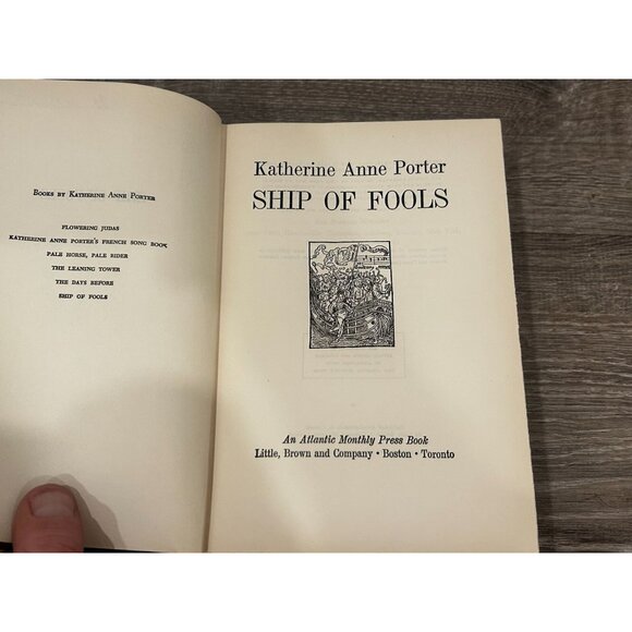 Ship of Fools Novel by Katherine Anne Porter Paperback 1962 - Picture 4 of 7